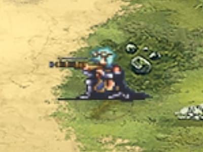 モンスタースレイヤーの帝国猟兵レーゼルのドット絵