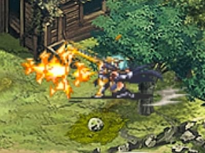モンスターバスターの帝国猟兵レーゼルのドット絵