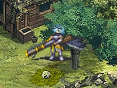 ヘビートリガーの帝国猟兵レーゼルのドット絵