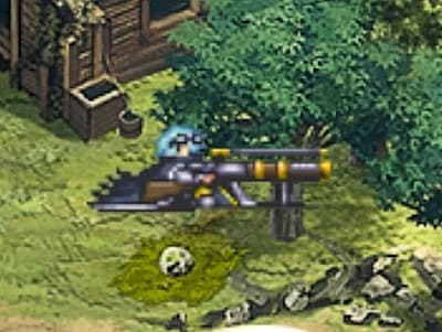 ヘビートリガーの帝国猟兵レーゼルのドット絵