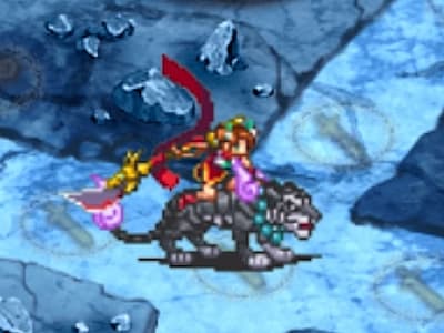 ユニコーンナイトの虎姫メイリンのドット絵