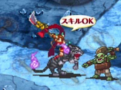 ユニコーンナイトの虎姫メイリンのドット絵