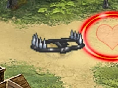 レンジャーの闇の森の番人アイーダの強化トラップトークンのドット絵