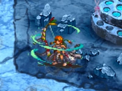 トラップマスターの闇の森の番人アイーダのドット絵