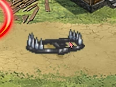 トラップマスターの闇の森の番人アイーダの最上級トラップのドット絵