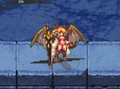 超級竜兵の火竜のイグニスのドット絵