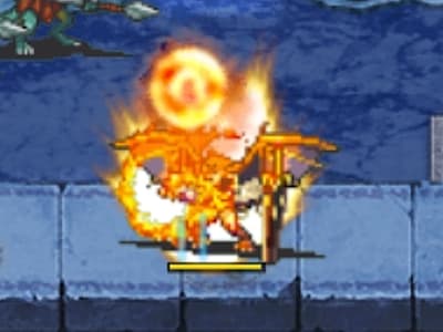超級竜兵の火竜のイグニスのドット絵