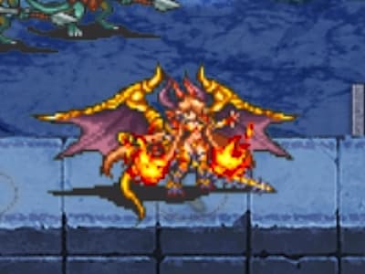 ファフニールの火竜のイグニスのドット絵