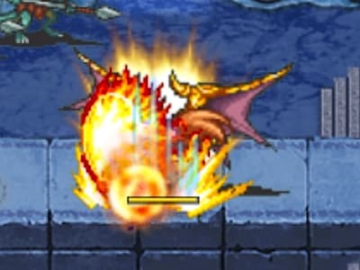 ファフニールの火竜のイグニスのドット絵