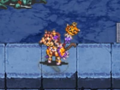 メイジアーマーの南瓜魔導鎧兵エーリカのドット絵