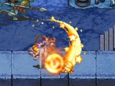 超魔導鎧将の南瓜魔導鎧兵エーリカのドット絵