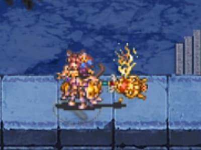 超魔導鎧将の南瓜魔導鎧兵エーリカのドット絵