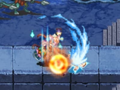 極魔導鎧帝の南瓜魔導鎧兵エーリカのドット絵