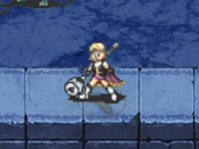 神官戦士の帝国神官戦士ルチアのドット絵