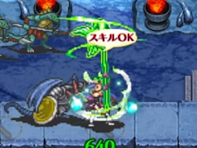 ディバインアーマーの帝国神官戦士ルチアのドット絵