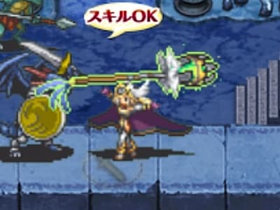 ディバインロードの帝国神官戦士ルチアのドット絵