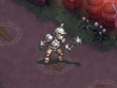 マーチャントの武器商人エイミーのマーセナリートークンのドット絵