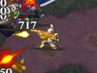 タイクーンの武器商人エイミーのマーセナリーガンナートークンのドット絵