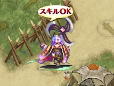 鬼刃忍頭の鬼刃忍タチバナのドット絵