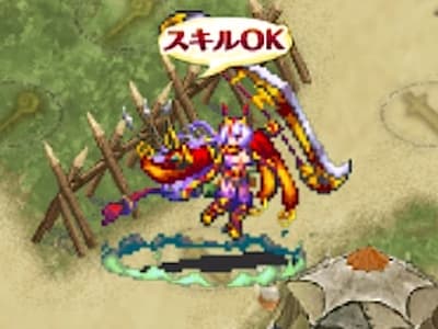 鬼姫近衛忍の鬼刃忍タチバナのドット絵