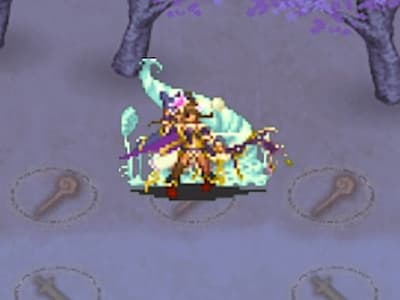 マスターレンジャーの魔界森の番人リナリアのドット絵