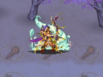 マスターレンジャーの魔界森の番人リナリアのドット絵