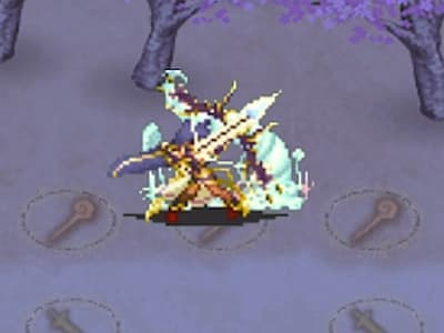 マスターレンジャーの魔界森の番人リナリアのドット絵