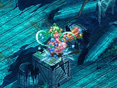 八門風水導士の風詠みの少女メイファのドット絵