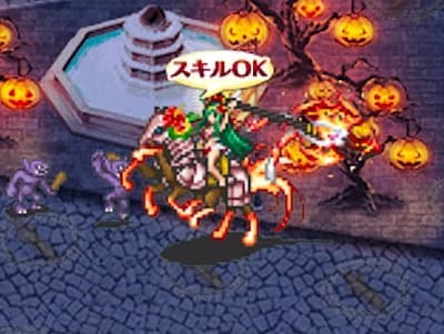 ブリュンヒルデの渚の槍騎兵キャリーのドット絵