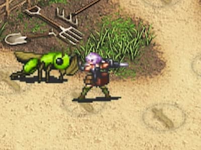 サッパーの技工兵マインのドット絵