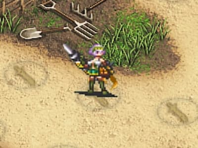 コンバットエンジニアの技工兵マインのドット絵