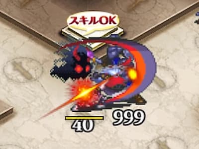 アベンジャーの降魔の復讐者ノワールのドット絵