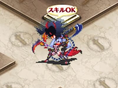 デスアベンジャーの降魔の復讐者ノワールのドット絵