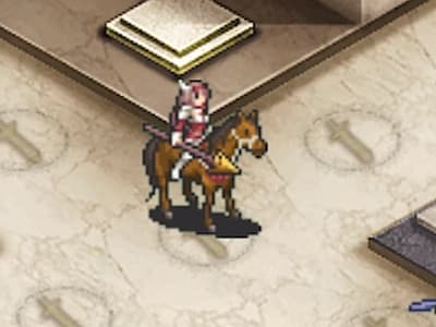 ワルキューレの槍騎兵エレインのドット絵