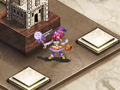 メイジのお菓子魔術師キャンディのドット絵