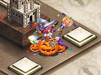 メイガスアデプトのお菓子魔術師キャンディのドット絵