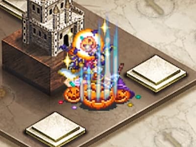 メイガスアデプトのお菓子魔術師キャンディのドット絵