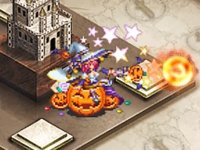 メイガスアデプトのお菓子魔術師キャンディのドット絵