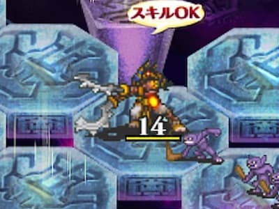 デスアベンジャーの仮面の復讐者ザラームのドット絵