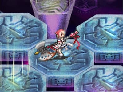 バンデットの甘恋の山賊娘リーフのドット絵