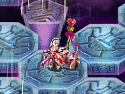 デストロイヤーの甘恋の山賊娘リーフのドット絵