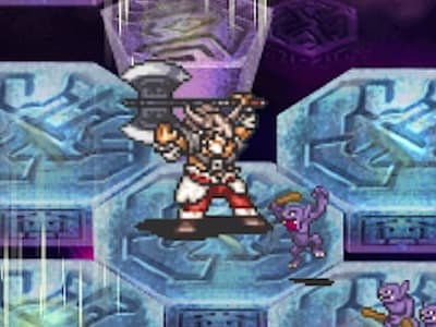 バンデットの山賊頭モーティマのドット絵