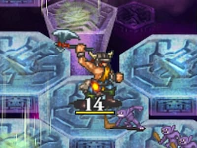 バンデットの狂戦士フューネスのドット絵