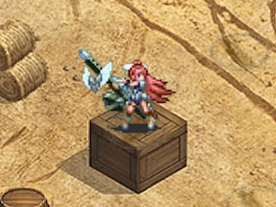 モンスタースレイヤーの滅蟲の狙撃手エイルの配置ドット絵
