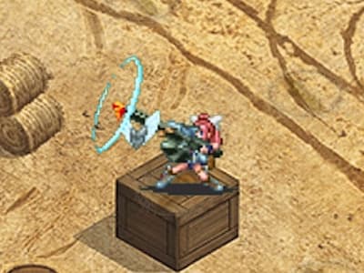 モンスタースレイヤーの滅蟲の狙撃手エイルの配置ドット絵