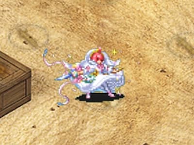マスターアサシンの赤き盗賊花嫁ベルナの配置ドット絵