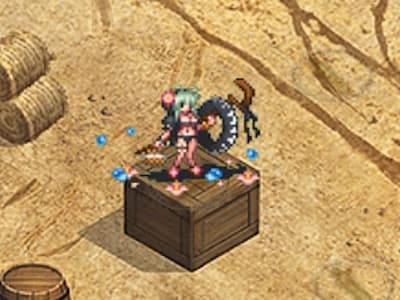 メイジの炎夏の魔術師マーヤの配置ドット絵