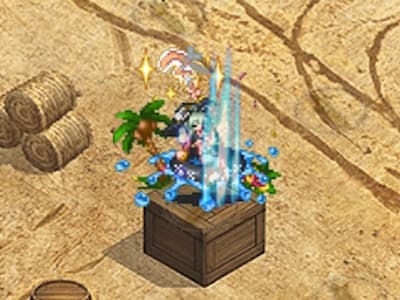 アークメイジの炎夏の魔術師マーヤの配置ドット絵