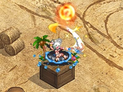 アークメイジの炎夏の魔術師マーヤの配置ドット絵