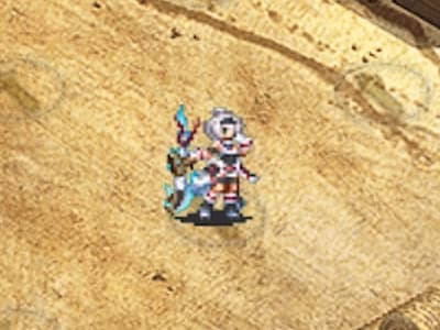 イビルプリンセスの狼剣の魔姫ピリカの配置ドット絵
